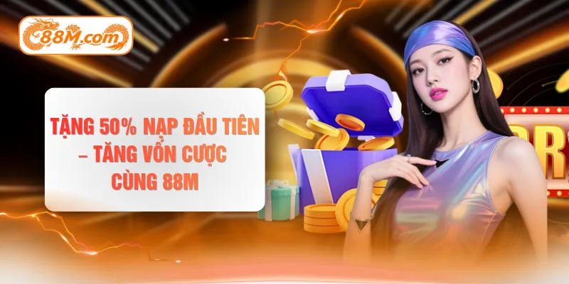 tặng 50% nạp